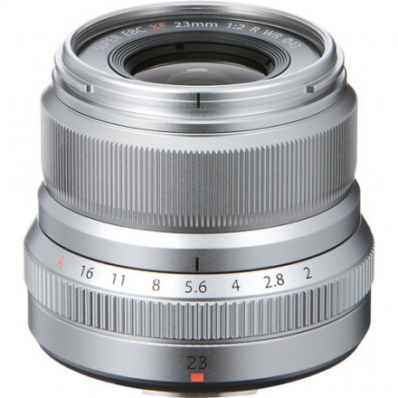 Объектив Fujifilm Fujinon XF 23mm f/2.0 R WR Silver Объектив Fujifilm Fujinon XF 23mm f/2.0 R WR Silver